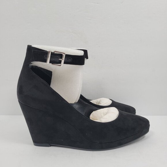 Nine West LucyLou Women's Black Wedge US Size 11M NWB - Picture 3 of 11